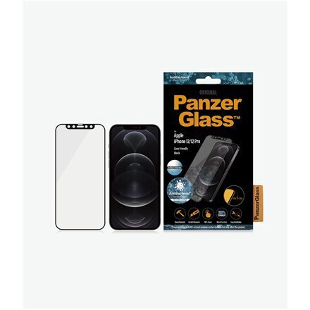 Apple iPhone 12 / 12 Pro ekraanikaitseklaas PanzerGlass™ цена и информация | Telefoni kaaned, ümbrised | kaup24.ee