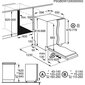 Integreeritav nõudepesumasin Aeg FSB53627P, 13 kmpl 60 cm цена и информация | Nõudepesumasinad | kaup24.ee