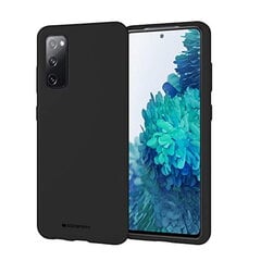 Супер тонкий чехол-крышка с матовой поверхностью Mercury Soft feeling TPU для Samsung Galaxy S20 FE (G780F), черный цена и информация | Чехлы для телефонов | kaup24.ee