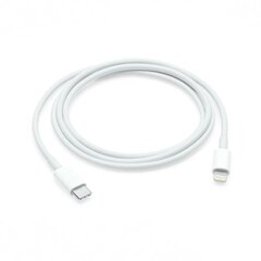 Кабель Mocco Ligtning на USB Type-C, 1 м, белый (MK0X2ZM/A) цена и информация | Кабели и провода | kaup24.ee