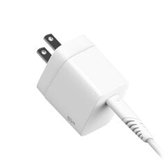 Kiirlaadija Silicon Power QM10, 18W + lightning kaabel, valge hind ja info | Mobiiltelefonide laadijad | kaup24.ee