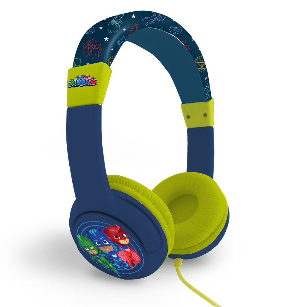 Juhtmega kõrvapealsed kõrvaklapid lastele OTL PJ MASKS цена и информация | Kõrvaklapid | kaup24.ee