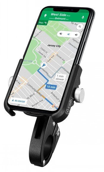 Universaalne jalgratta mobiiltelefoni hoidja Celly ARMORBIKEBK hind ja info | Mobiiltelefonide hoidjad | kaup24.ee