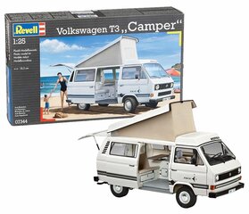 Пластиковая модель Revell - Volkswagen T3 Camper, 1/25, 07344 цена и информация | Конструкторы и кубики | kaup24.ee