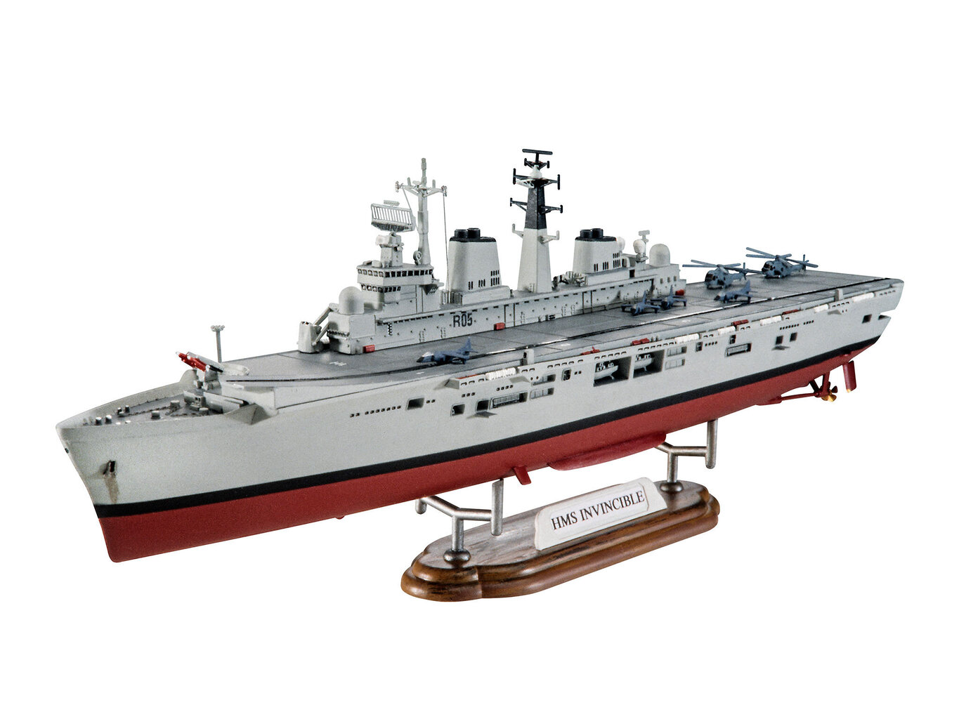 Revell HMS Invincible (Falkland War) 1:700 hind ja info | Klotsid ja konstruktorid | kaup24.ee