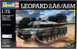 Revell Leopard 2 A6/A6M 1:72 цена и информация | Klotsid ja konstruktorid | kaup24.ee