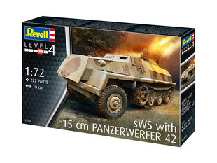 Клеевая модель Revell Panzerwerfer 42 auf sWS 1:72, 222 ч. цена и информация | Конструкторы и кубики | kaup24.ee