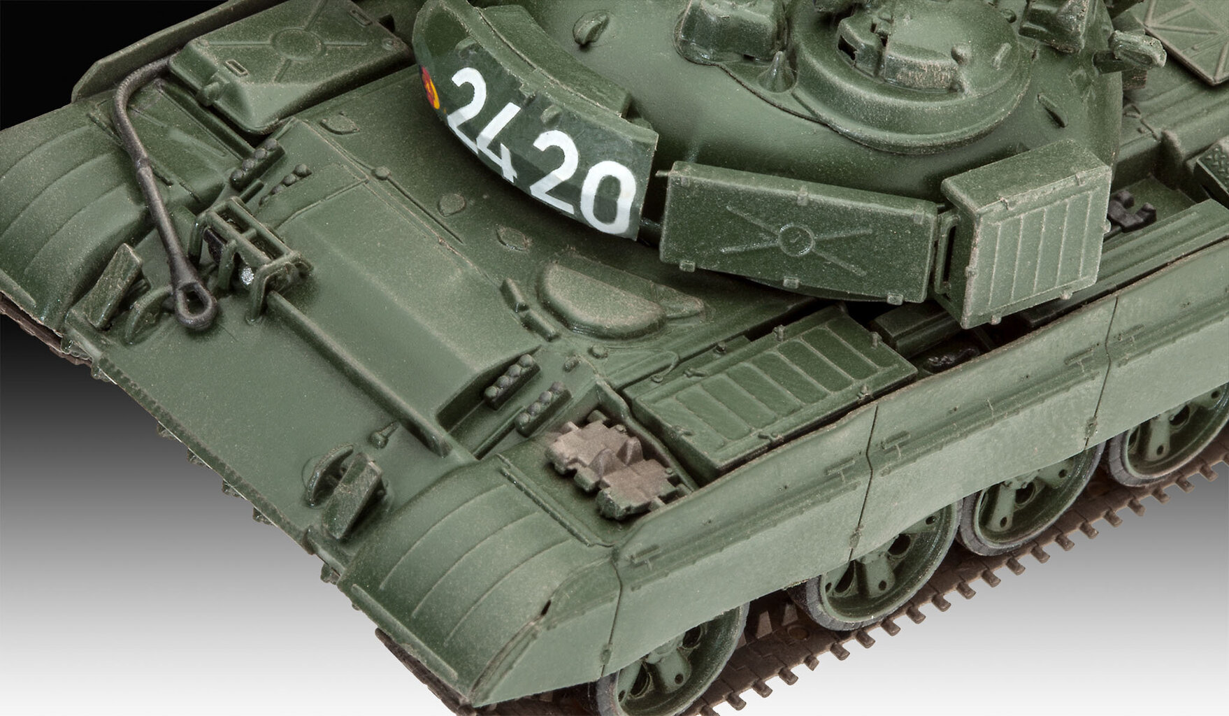 Revell T-55AM / T-55AM2B 1:72 цена и информация | Klotsid ja konstruktorid | kaup24.ee