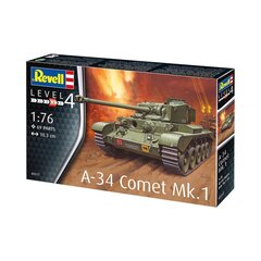 Revell A-34 komeet Mk.1 1:76 hind ja info | Fännitooted mänguritele | kaup24.ee