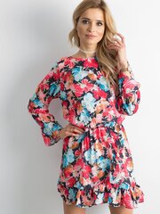 Kleit, lilledega, punane hind ja info | Kleidid | kaup24.ee