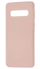 Tagakaaned Evelatus    Samsung    S10e Silicone case    Pink Sand hind ja info | Telefoni kaaned, ümbrised | kaup24.ee