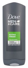 Dušigeel Dove Men +Care Extra Fresh meestele 400 ml hind ja info | Dušigeelid, õlid | kaup24.ee