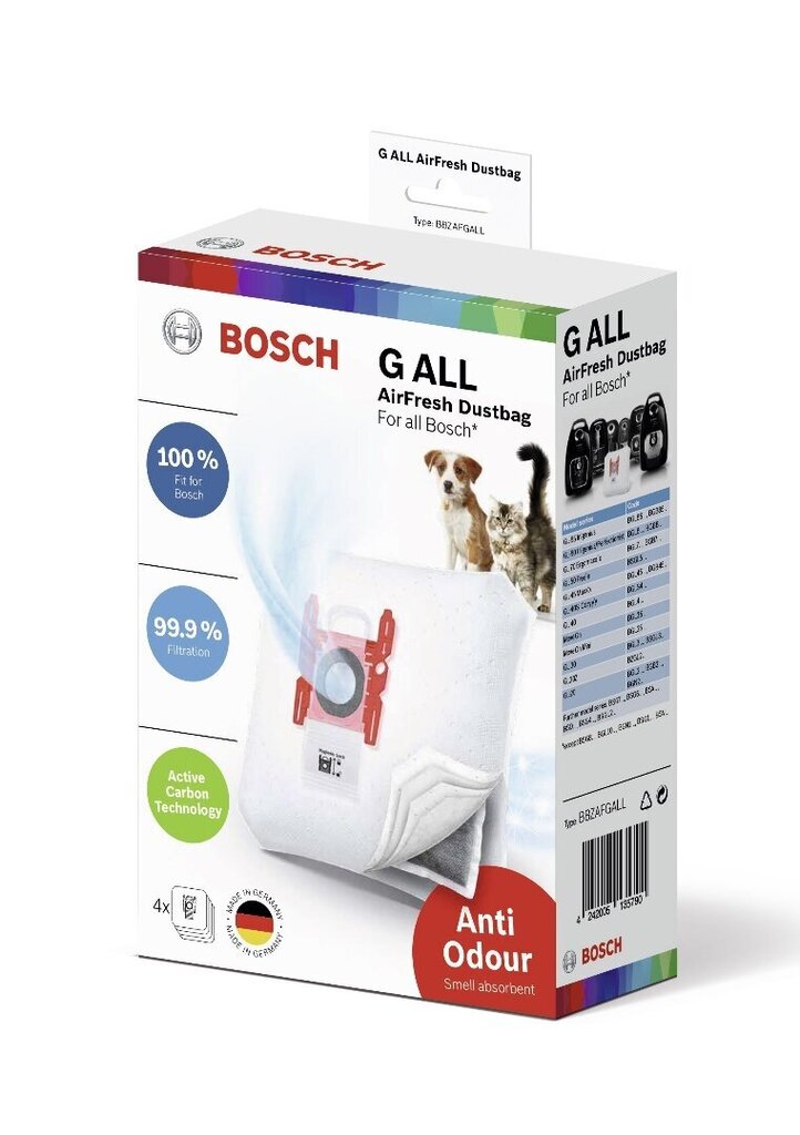Bosch BBZAFGALL цена и информация | Tolmuimejate lisatarvikud | kaup24.ee