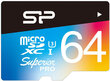 Silicon Power mälukaart microSDXC 64GB Superior Pro Color U3 + adapter hind ja info | Fotoaparaatide mälukaardid | kaup24.ee