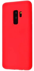 Tagakaaned Evelatus    Samsung    S9 Plus Silicone Case    Red hind ja info | Telefoni kaaned, ümbrised | kaup24.ee