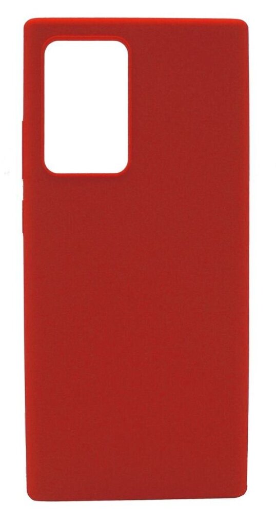 Tagakaaned Evelatus    Samsung    Galaxy Note 20 Ultra Soft Case with bottom    Red цена и информация | Telefoni kaaned, ümbrised | kaup24.ee