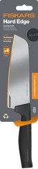 Нож Fiskars Hard Edge Santoku, 11 см цена и информация | Подставка для ножей Tescoma Woody, 21 см | kaup24.ee