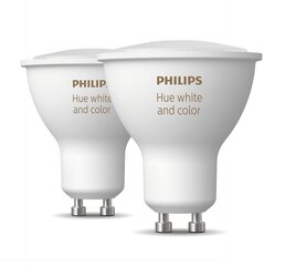 Philips Hue WCA 5.7W 2000-6000K GU10, 2p цена и информация | Лампочки | kaup24.ee