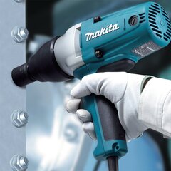 Гайковерт Makita 400 Вт, 1/2, 2000 мин-1, TW0350; 3,0 кг цена и информация | Шуруповерты, дрели | kaup24.ee