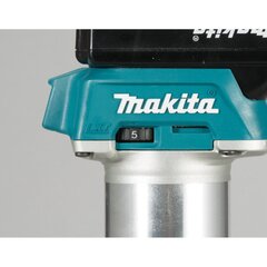 Аккумуляторная фреза Makita, DRT50ZJX5, 18 В, без аккумулятора и без зарядного устройства цена и информация | Фрезы | kaup24.ee