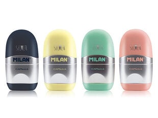 Точилка + ластик Milan Capsule mix 4701236 цена и информация | Смягчает воду и защищает Вашу посудомоечную машину от извести. | kaup24.ee