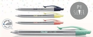 Ручка Milan Pens P1 Silver 1765779120 цена и информация | Письменные принадлежности | kaup24.ee
