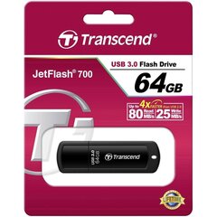 USB3 mälupulk 64GB/700 TS64GJF700 TRANSCEND hind ja info | Transcend Arvutid ja IT- tehnika | kaup24.ee