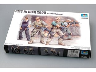 Сборная пластиковая модель Trumpeter - PMC in Iraq 2005 VIP Security guards, 1/35, 00420 цена и информация | Конструкторы и кубики | kaup24.ee