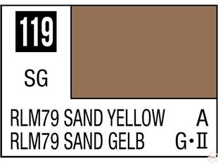 Песочно-желтый Mr.Hobby - Mr.Color C-119 RLM79, 10 мл цена и информация | Принадлежности для рисования, лепки | kaup24.ee