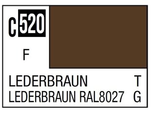 Mr.Hobby - Mr.Color C-520 Lederbraun, 10ml hind ja info | Kunstitarbed, voolimise tarvikud | kaup24.ee