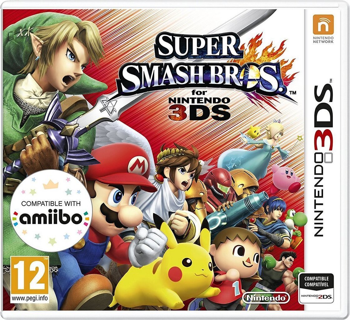 Super Smash Bros (2DS/3DS) hind ja info | Arvutimängud, konsoolimängud | kaup24.ee
