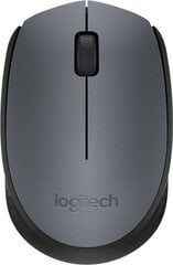 Logitech - M170, серый/черный цена и информация | Мыши | kaup24.ee