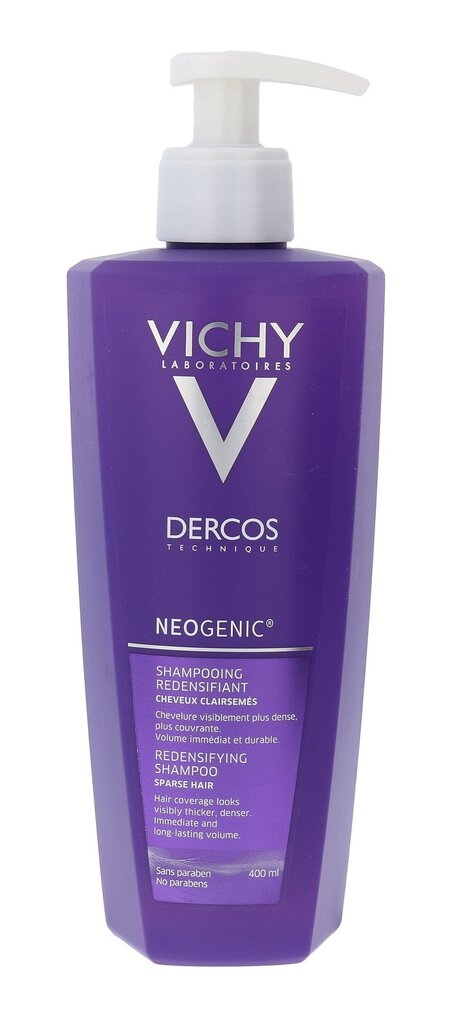 Kohevust andev šampoon Vichy Dercos Neogenic, 400 ml цена и информация | Šampoonid | kaup24.ee