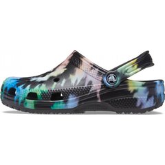 Женские тапочки Crocs™ Classic Tie Dye Graphic Clog 133622 цена и информация | Шлепанцы, тапочки для женщин | kaup24.ee