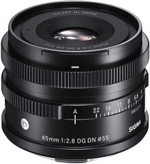 Sigma 45mm f/2.8 DG DN Contemporary objektiiv Sonyle цена и информация | Объективы | kaup24.ee