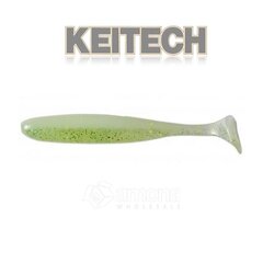 Резиновая приманка Keitech Easy Shiner, белая, 12 шт цена и информация | Воблеры, приманки, блесны | kaup24.ee