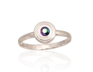 Серебряное кольцо 2101755000074 цена и информация | Кольцо | kaup24.ee