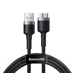 Baseus CADKLF-D0G, USB 3.0 / micro USB, 1 м цена и информация | Кабели для телефонов | kaup24.ee