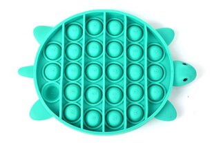 Silikoonist mänguasi POP-it Turtle цена и информация | Настольные игры, головоломки | kaup24.ee