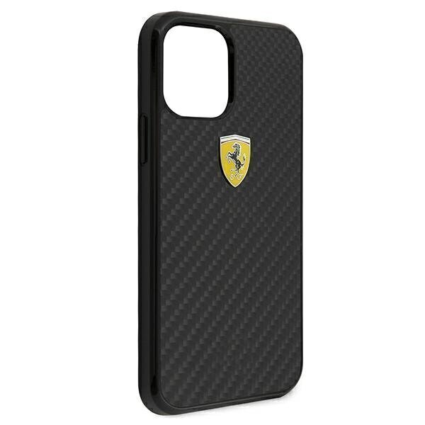 Ümbris Ferrari FERCAHCP12SBK telefonile iPhone 12 mini 5,4", must цена и информация | Telefoni kaaned, ümbrised | kaup24.ee