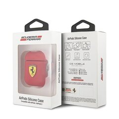 Чехол Ferrari FESACCSILSHRE AirPods цена и информация | Смарттехника и аксессуары | kaup24.ee