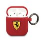 Ümbris Ferrari FESACCSILSHRE AirPods цена и информация | Nutiseadmed ja aksessuaarid | kaup24.ee