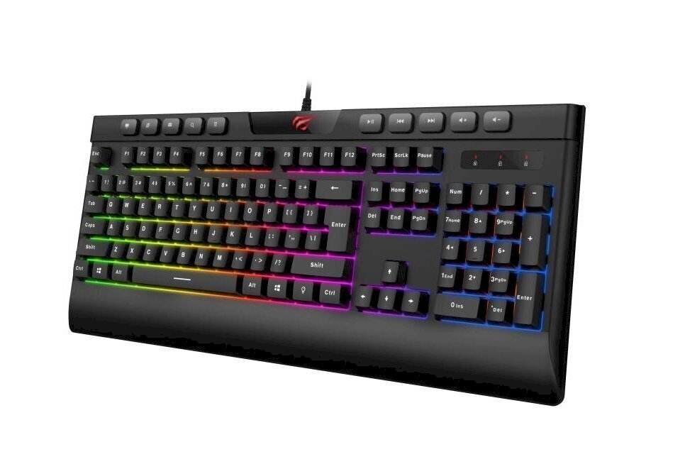 Gaming keyboard Havit KB487L цена и информация | Klaviatuurid | kaup24.ee