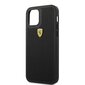 FESPEHCP12MBK Ferrari On Track Perforated Cover for iPhone 12/12 Pro 6.1 Black hind ja info | Telefoni kaaned, ümbrised | kaup24.ee