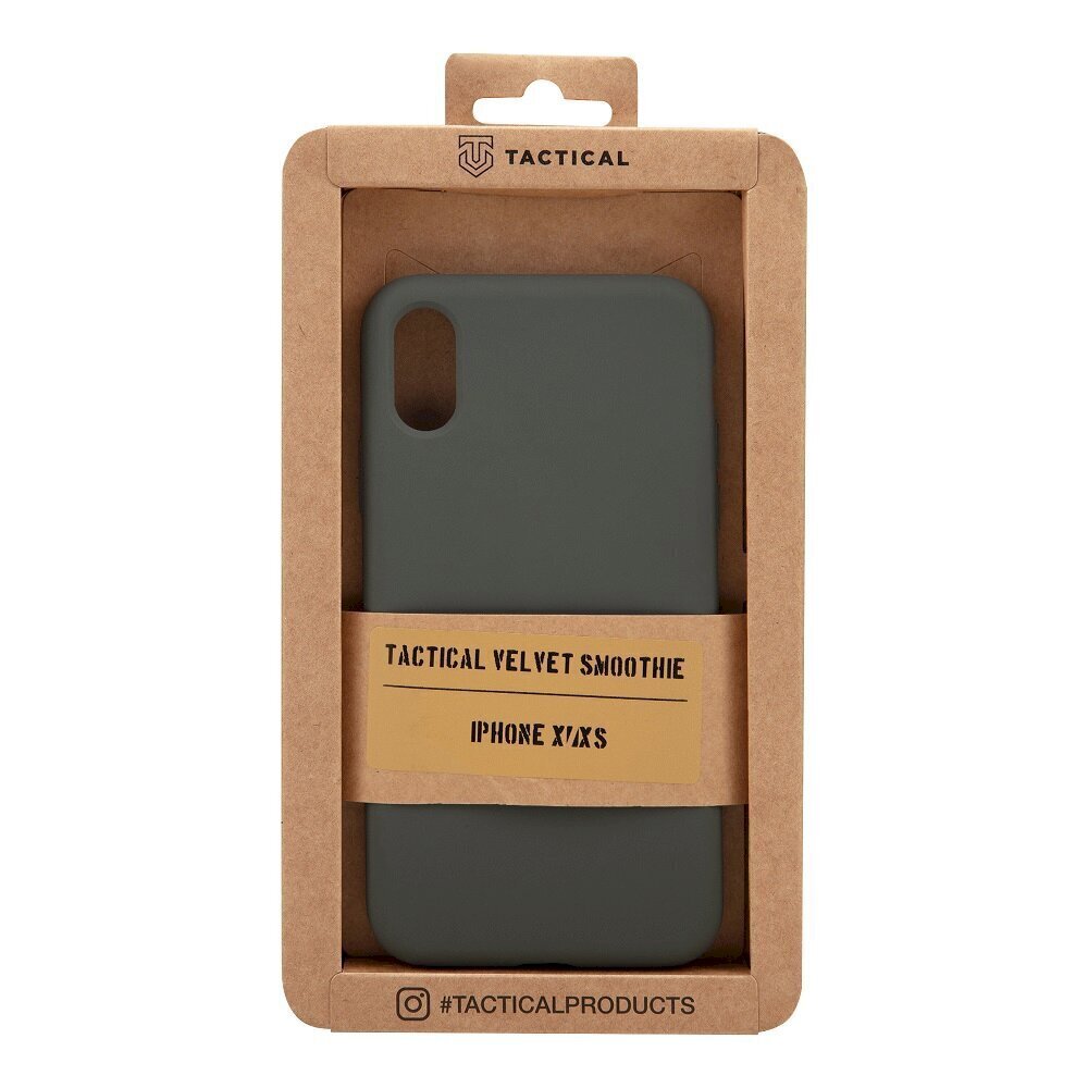 Tactical Velvet Smoothie Cover for Apple iPhone X/XS Bazooka hind ja info | Telefoni kaaned, ümbrised | kaup24.ee