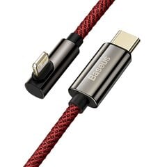 Кабель USB-C к Lightning Baseus Legend Series, PD, 20 Вт, 1 м (красный) цена и информация | Кабели для телефонов | kaup24.ee