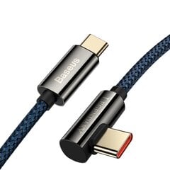 Cable USB-C to USB-C Baseus Legend Series, PD, 100W, 2m (blue) hind ja info | Mobiiltelefonide kaablid | kaup24.ee