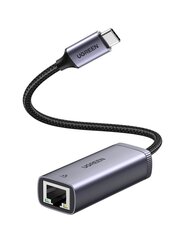 UGREEN CM483 USB-C to RJ45 network adapter (grey) hind ja info | USB jagajad, adapterid | kaup24.ee