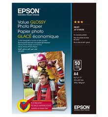 EPSON Value Photo Paper A4 50 sheets цена и информация | Аксессуары для принтера | kaup24.ee