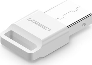 Ugreen US192 USB -adapter, Bluetooth 4.0 Qualcomm aptX, valge цена и информация | Адаптеры и USB-hub | kaup24.ee